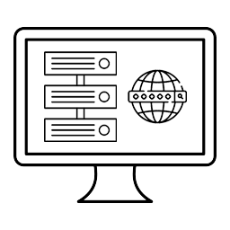 Icon für Hosting & Domain-Service